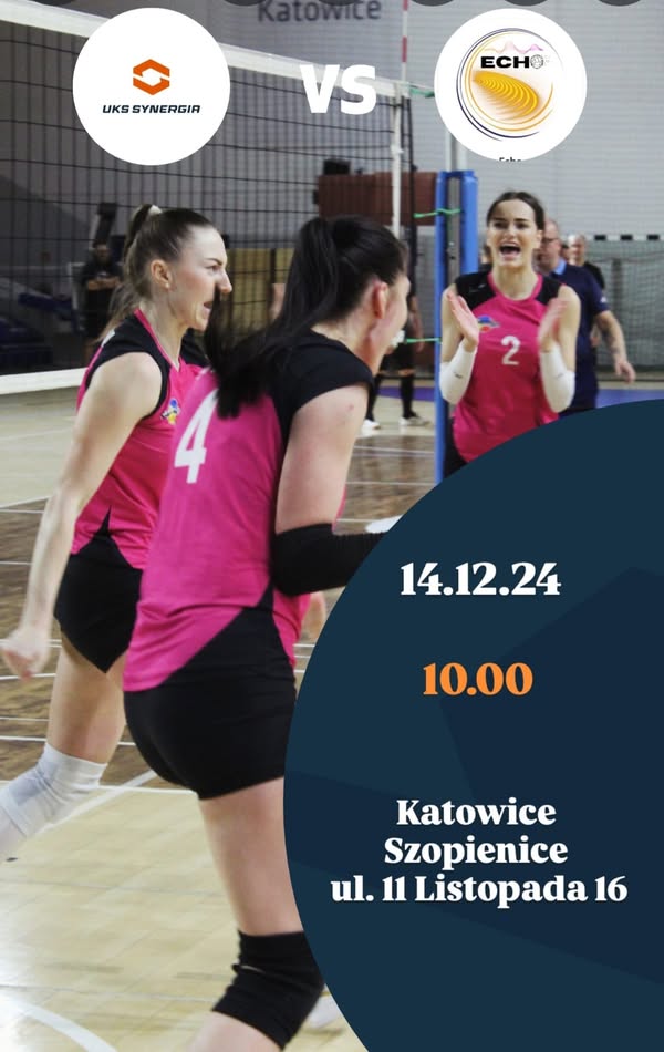 Może być zdjęciem przedstawiającym 3 osoby, ludzie grający w siatkówkę i tekst